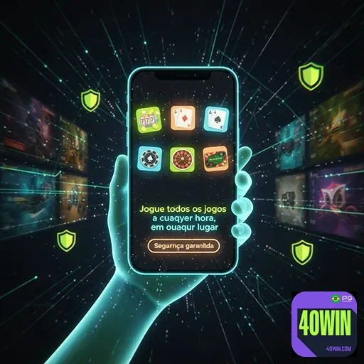 Imagem de jogos de cassino móvel com vários títulos diversificados